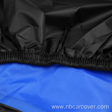 New stock outdoor durable waterproof blue motorcycle cover